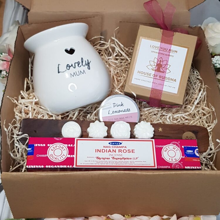 Mum's Gift Set - Crystal Candle Gift Set