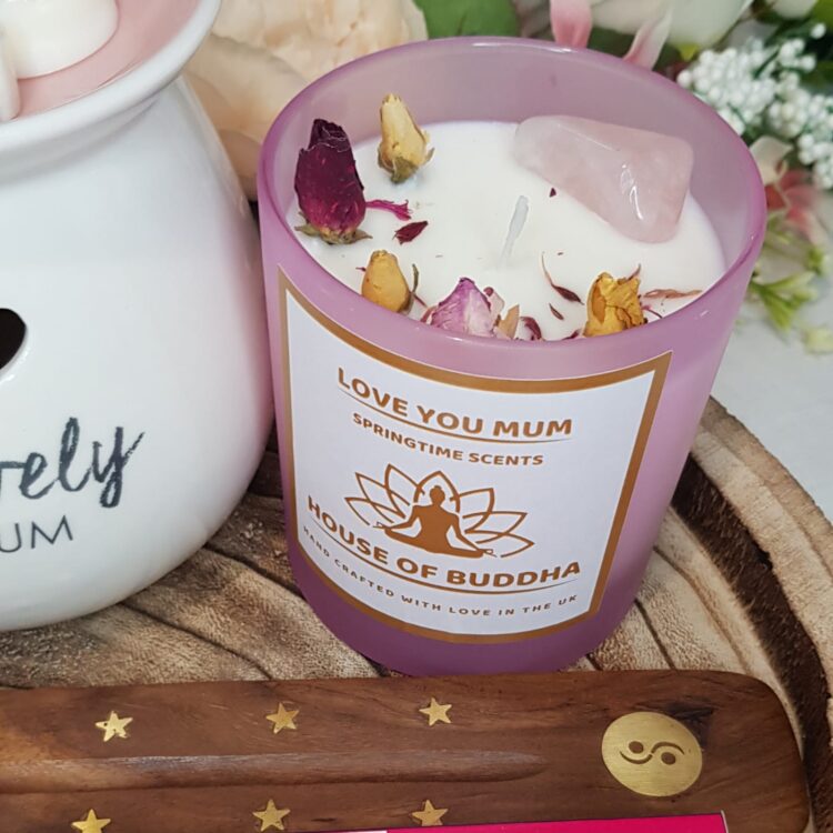 Mum's Gift Set - Crystal Candle Gift Set - Image 4